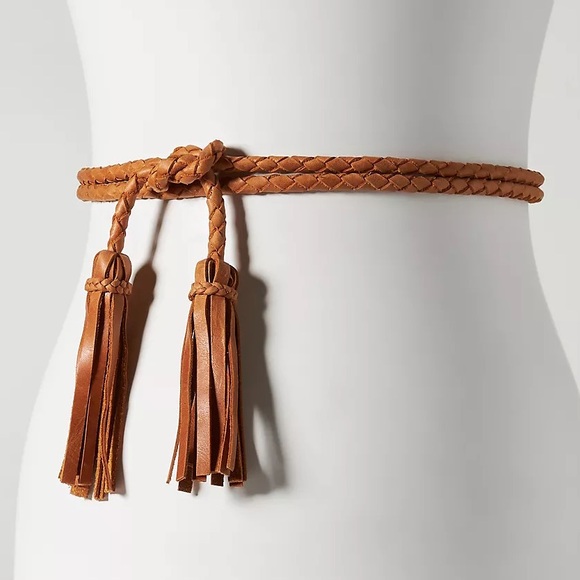 ADA SOGA BRAIDEN LEATHER WRAP BELT (O/S) - Picture 2 of 5